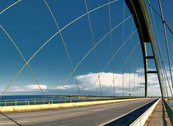 View of bridge against sky