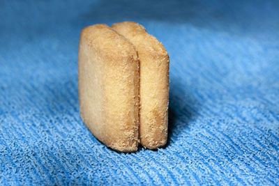 Close-up of bread on table