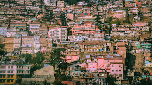 Buildings on the mountain