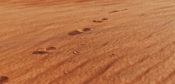 Full frame shot of sand