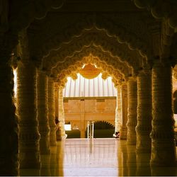 Interior of historic building