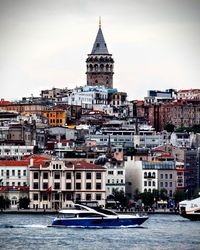 View of buildings in city