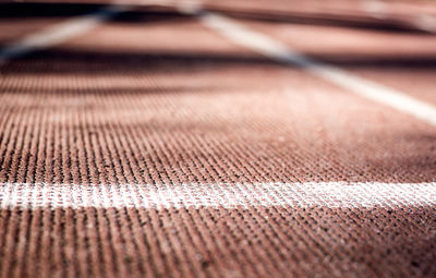 Full frame shot of sports track