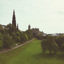 View of castle against sky