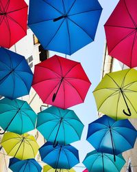 Full frame shot of wet umbrella