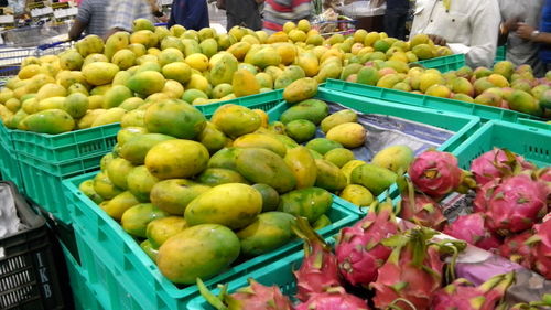 Fruits for sale in market stall