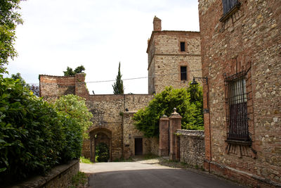 View of old ruins