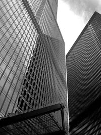 Low angle view of office building