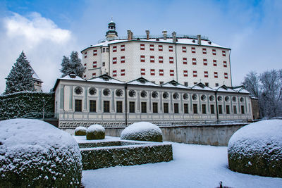 View of building in winter