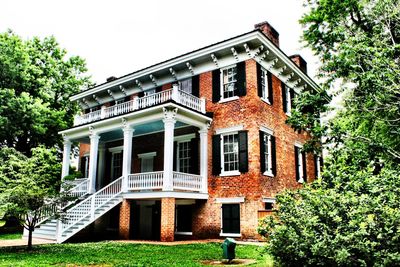 House against clear sky