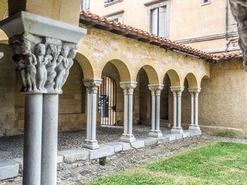 Statue of historic building