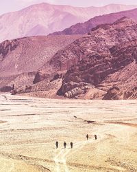 Scenic view of mountains