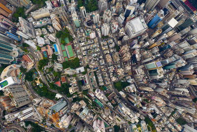 Aerial view of cityscape