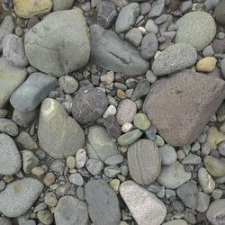 Full frame of stones