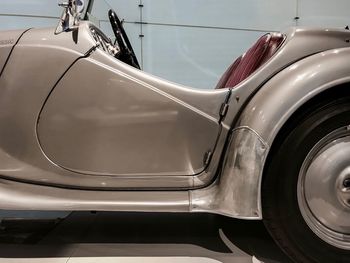 Close-up of vintage car