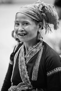 Portrait of a smiling young woman