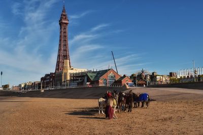 Blackpool beach