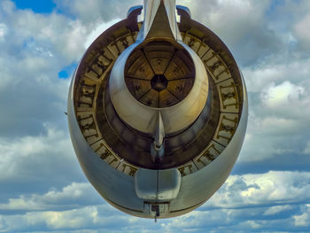 Jet engine from a transport flight in sweden