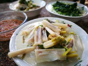 Close-up of food in bowl