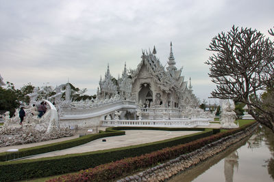 View of temple against sky