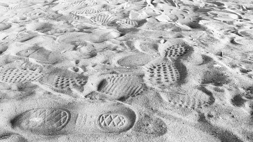 Full frame shot of sand