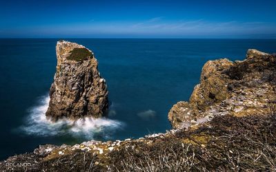 Panoramic view of sea against sky