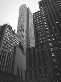 Low angle view of modern building