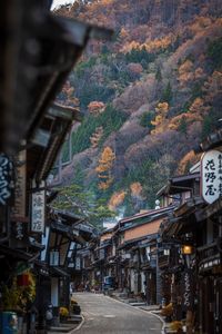 Street amidst buildings in city