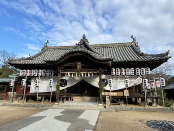 Exterior of building against sky