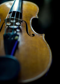 Close-up of guitar