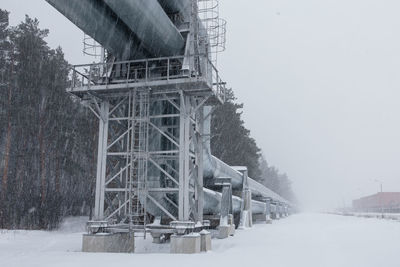 Snow covered landscape