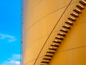 Low angle view of ship