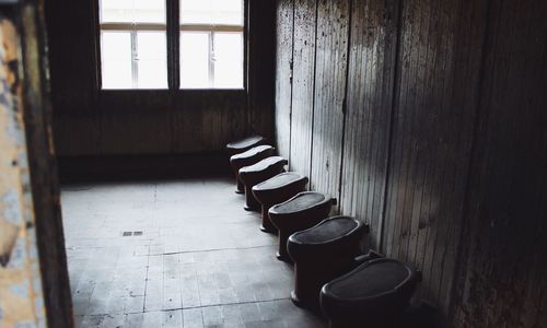 Interior of abandoned room