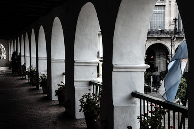 Interior of historic building