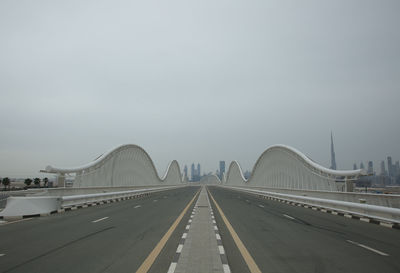 View of bridge against sky