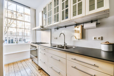 Interior of kitchen