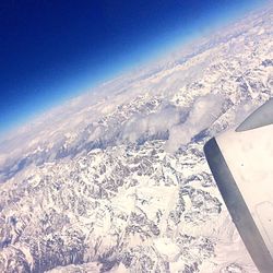 Aerial view of landscape