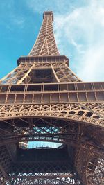 Low angle view of historical building against sky