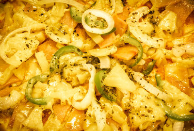 Full frame shot of food
