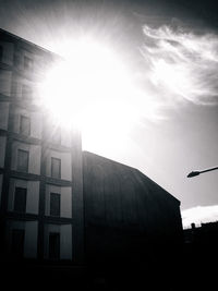 Low angle view of building against sky