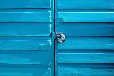 Full frame shot of closed door