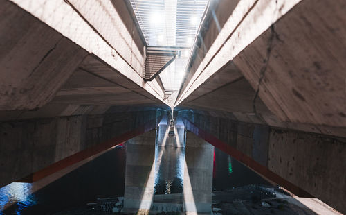 Low angle view of bridge