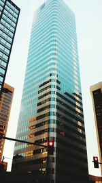 Low angle view of modern building