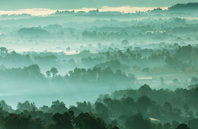 Amazing mountains landscape in guatemala