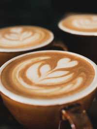 Close-up of coffee on table