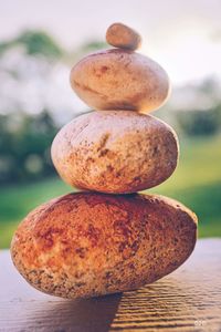 Close-up of bread