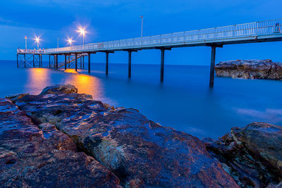 Bridge over sea