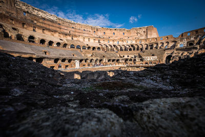 Inside the colosseum, rome