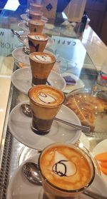 Close-up of drink on table