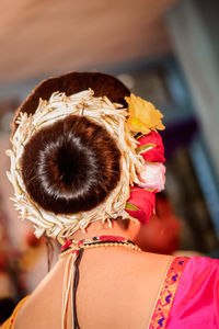 Close-up portrait of a girl